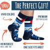 imageLavley Funny Socks for Outdoor Activities Lovers and More  Novelty Gifts for Men Women and TeensColorado Rocks