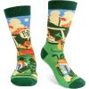 imageLavley Funny Socks for Outdoor Activities Lovers and More  Novelty Gifts for Men Women and TeensDo Not Disturb  Golf is on