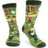imageLavley Funny Socks for Outdoor Activities Lovers and More  Novelty Gifts for Men Women and TeensDo Not Disturb  the Game is on Football