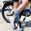 imageLavley Funny Socks for Outdoor Activities Lovers and More  Novelty Gifts for Men Women and TeensEat Sleep Bike Repeat