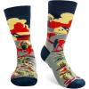 imageLavley Funny Socks for Outdoor Activities Lovers and More  Novelty Gifts for Men Women and TeensEverythings Bigger in Texas