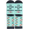 imageLavley Funny Socks for Outdoor Activities Lovers and More  Novelty Gifts for Men Women and TeensFishing Lures