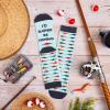 imageLavley Funny Socks for Outdoor Activities Lovers and More  Novelty Gifts for Men Women and TeensFishing Lures