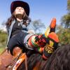 imageLavley Funny Socks for Outdoor Activities Lovers and More  Novelty Gifts for Men Women and TeensGiddy Up Cowboy