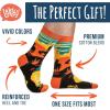 imageLavley Funny Socks for Outdoor Activities Lovers and More  Novelty Gifts for Men Women and TeensGiddy Up Cowboy