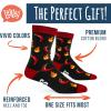 imageLavley Funny Socks for Outdoor Activities Lovers and More  Novelty Gifts for Men Women and TeensHot Stuff