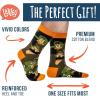 imageLavley Funny Socks for Outdoor Activities Lovers and More  Novelty Gifts for Men Women and TeensI Like Big Bucks
