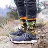 imageLavley Funny Socks for Outdoor Activities Lovers and More  Novelty Gifts for Men Women and TeensI Like Big Bucks