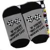 imageLavley Funny Socks for Outdoor Activities Lovers and More  Novelty Gifts for Men Women and TeensIf Youre Not First  Youre Last
