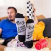 imageLavley Funny Socks for Outdoor Activities Lovers and More  Novelty Gifts for Men Women and TeensIf Youre Not First  Youre Last