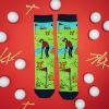 imageLavley Funny Socks for Outdoor Activities Lovers and More  Novelty Gifts for Men Women and TeensKiss My Putt