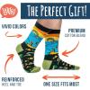 imageLavley Funny Socks for Outdoor Activities Lovers and More  Novelty Gifts for Men Women and TeensMaster Baiter