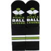imageLavley Funny Socks for Outdoor Activities Lovers and More  Novelty Gifts for Men Women and TeensPickleball Legend