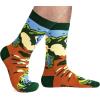 imageLavley Funny Socks for Outdoor Activities Lovers and More  Novelty Gifts for Men Women and TeensRise and Climb Green