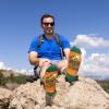imageLavley Funny Socks for Outdoor Activities Lovers and More  Novelty Gifts for Men Women and TeensRise and Climb Green