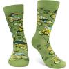 imageLavley Funny Socks for Outdoor Activities Lovers and More  Novelty Gifts for Men Women and TeensSend It Bike