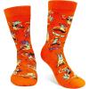 imageLavley Funny Socks for Outdoor Activities Lovers and More  Novelty Gifts for Men Women and TeensSend It Skateboard