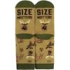 imageLavley Funny Socks for Outdoor Activities Lovers and More  Novelty Gifts for Men Women and TeensSize Matters Hunting