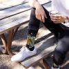 imageLavley Funny Socks for Outdoor Activities Lovers and More  Novelty Gifts for Men Women and TeensSocial Distancing Champion Bigfoot