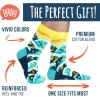 imageLavley Funny Socks for Outdoor Activities Lovers and More  Novelty Gifts for Men Women and TeensSurfs Up