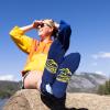 imageLavley Funny Socks for Outdoor Activities Lovers and More  Novelty Gifts for Men Women and TeensThe Mountains Are Calling