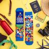 imageLavley Funny Socks for Outdoor Activities Lovers and More  Novelty Gifts for Men Women and TeensTravel More Worry Less