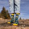 imageLavley Funny Socks for Outdoor Activities Lovers and More  Novelty Gifts for Men Women and TeensTrophy Husband Socks