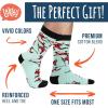 imageLavley Funny Socks for Outdoor Activities Lovers and More  Novelty Gifts for Men Women and TeensWheel Snipe Celly