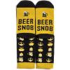 imageLavley Funny Socks for Outdoor Activities Lovers and More  Novelty Gifts for Men Women and TeensYellow Beer Snob
