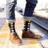 imageLavley Funny Socks for Outdoor Activities Lovers and More  Novelty Gifts for Men Women and TeensYellow Beer Snob