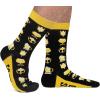 imageLavley Funny Socks for Outdoor Activities Lovers and More  Novelty Gifts for Men Women and TeensYellow Beer Snob