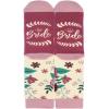 imageLavley Funny Wedding Socks For Men and Women  Gifts For Groom Groomsmen Bride Bridesmaids and Wedding PartyBride