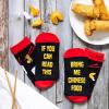 imageLavley If You Can Read This Bring Me Funny Socks  Novelty Gifts for Men Women and TeensChinese Food