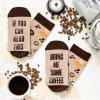 imageLavley If You Can Read This Bring Me Funny Socks  Novelty Gifts for Men Women and TeensCoffee