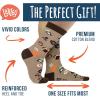 imageLavley If You Can Read This Bring Me Funny Socks  Novelty Gifts for Men Women and TeensCoffee