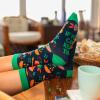 imageLavley If You Can Read This Bring Me Funny Socks  Novelty Gifts for Men Women and TeensTea Blue