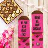 imageLavley If You Can Read This Bring Me Funny Socks  Novelty Gifts for Men Women and TeensVariety Pack DonutChocIce Cream