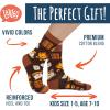 imageLavley Kids Christmas Socks  Funny Stocking Stuffers For Kids Size 15 Age 710Campers Have Smore Fun