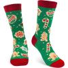 imageLavley Kids Christmas Socks  Funny Stocking Stuffers For Kids Size 15 Age 710Cookie Tester