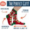 imageLavley Kids Christmas Socks  Funny Stocking Stuffers For Kids Size 15 Age 710First Presents