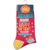 imageLavley Kids Christmas Socks  Funny Stocking Stuffers For Kids Size 15 Age 710Happy Birthday Cake