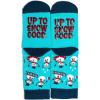 imageLavley Kids Christmas Socks  Funny Stocking Stuffers For Kids Size 15 Age 710Up to Snow Good