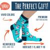 imageLavley Kids Christmas Socks  Funny Stocking Stuffers For Kids Size 15 Age 710Up to Snow Good