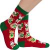 imageLavley Kids Christmas Socks  Funny Stocking Stuffers For Kids Size 15 Age 710Variety 3 Pack
