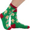 imageLavley Kids Christmas Socks  Funny Stocking Stuffers For Kids Size 15 Age 710Variety 3 Pack