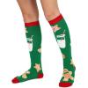 imageLavley Knee High Christmas Socks For Adults  Cute Holiday Party Outfit Accessories For Women and Men  Cookies ampamp Candy Cane 2 Pack