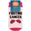 imageLavley Medical Themed Socks for Nurses Doctors and Cancer Survivors  Unisex Style for Men and Women US Alpha One Size Regular Regular Beat Cancer Pink