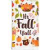 imageFunny Kitchen Towels with Sayings  Colorful Kitchen Decor Novelty Gift Dog LoveIts Fall Yall