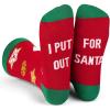imageLavley Funny Holiday Socks For Adults and Teens Gifts For Christmas Thanksgiving Valentines Day HalloweenSanta Cookies