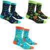 imageLavley Funny Novelty Socks for Women  Unisex One Size Fits Most  Gifts for Her Moms Grandmas and MoreVariety Pack Save the Planet Socks